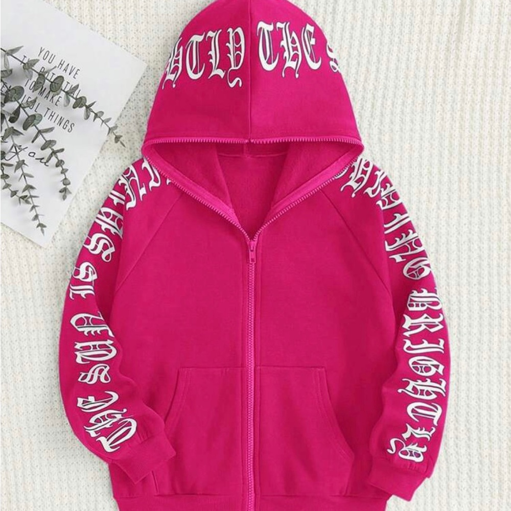 Girls or boys sweatshirt jacket